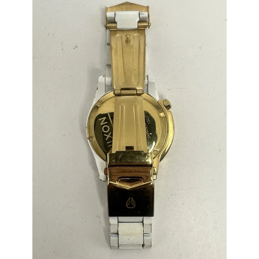 Nixon Evolved The Monarch Ladies Watch New Battery 42MM 6.25